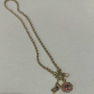Kendra Scott Barbie Gold Pearl Charms Necklace